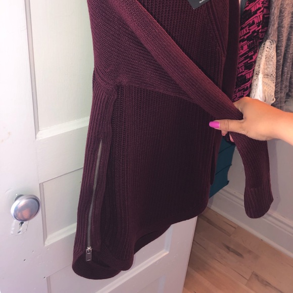 Brand new maroon sweater dress - Picture 3 of 3